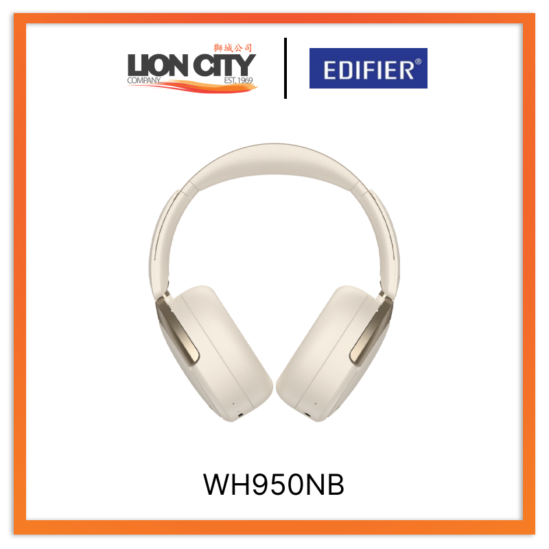 EDIFIER WH950NB IVORY Anc HI-RES Wireless Headphone