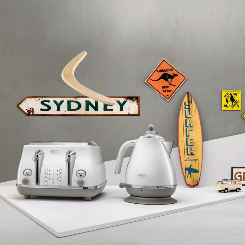 DeLonghi Icona Capitals Electric Kettle KBOC2001.W