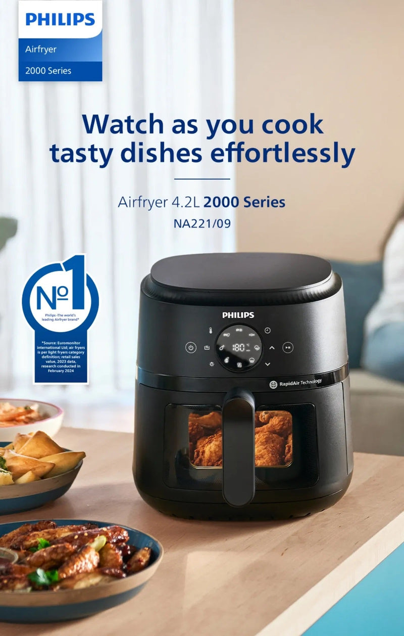 Philips 13-in-1 Digital Air Fryer 4.2L RapidAir 2000 Series