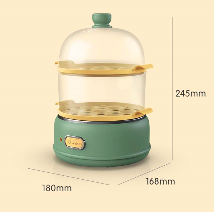Bear 2-Tier Multifunction Food Steamer ZDQ-B14E8