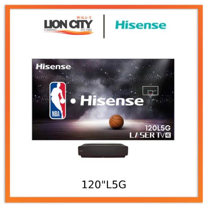 Hisense L5G 120" 4K Laser Cinema TV