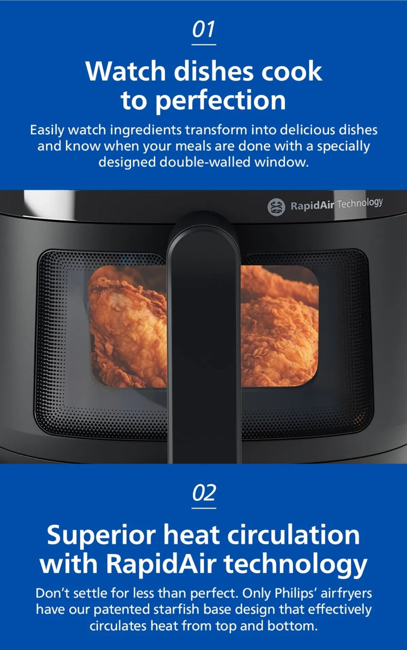 Philips 13-in-1 Digital Air Fryer 4.2L RapidAir 2000 Series