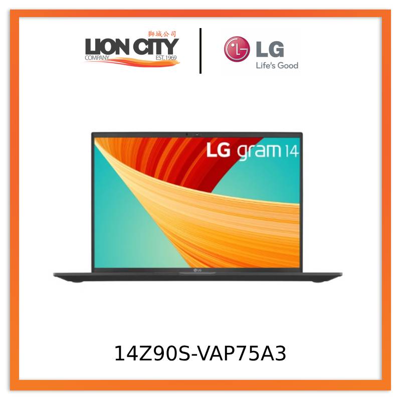 LG 14Z90R-VAP75A3 gram 14.0" with 13th Gen Laptop