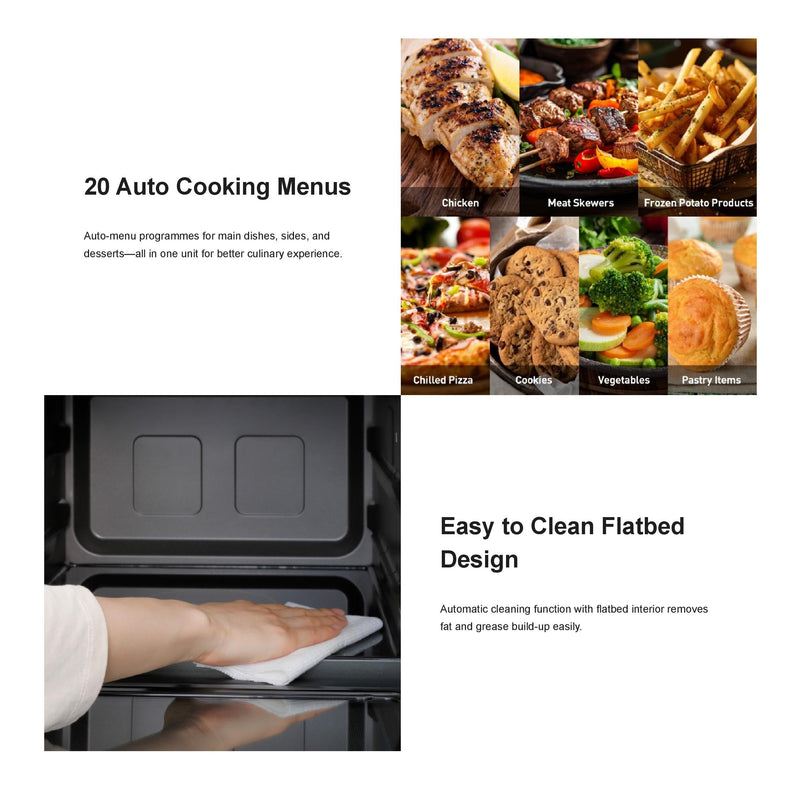 Panasonic Double Heater 23L Microwave Oven with Grill