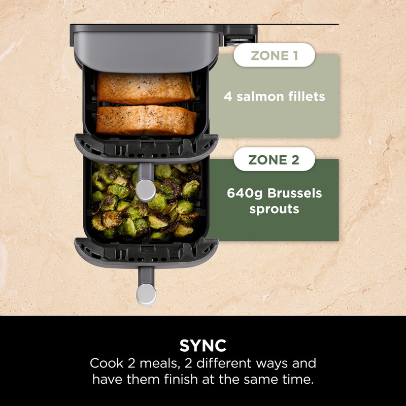 Ninja SL451SM Double Stack XL 9.5L Air Fryer