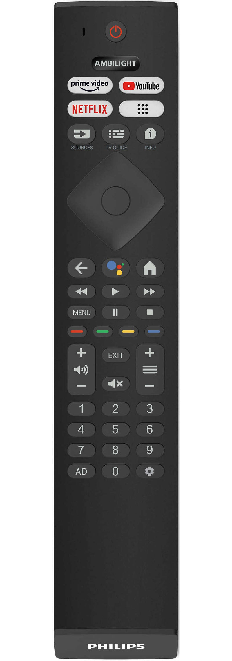 Philips 65-inch 4K UHD Ambilight Google Smart LED TV with Dolby Vision Audio