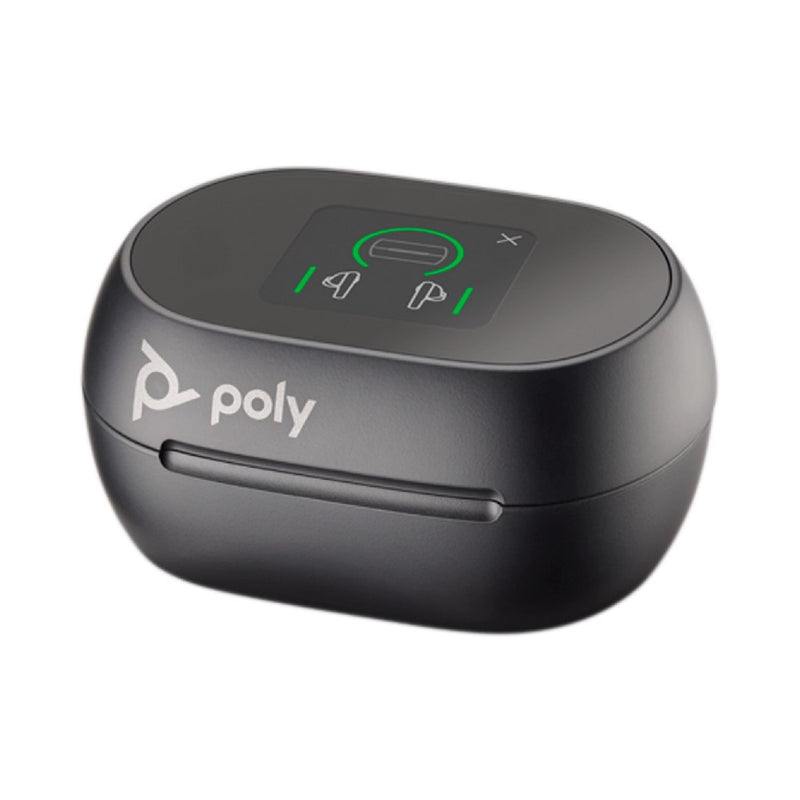 HP Poly Voyager Free 60+ MS Teams USB-C Wireless Earbuds Black