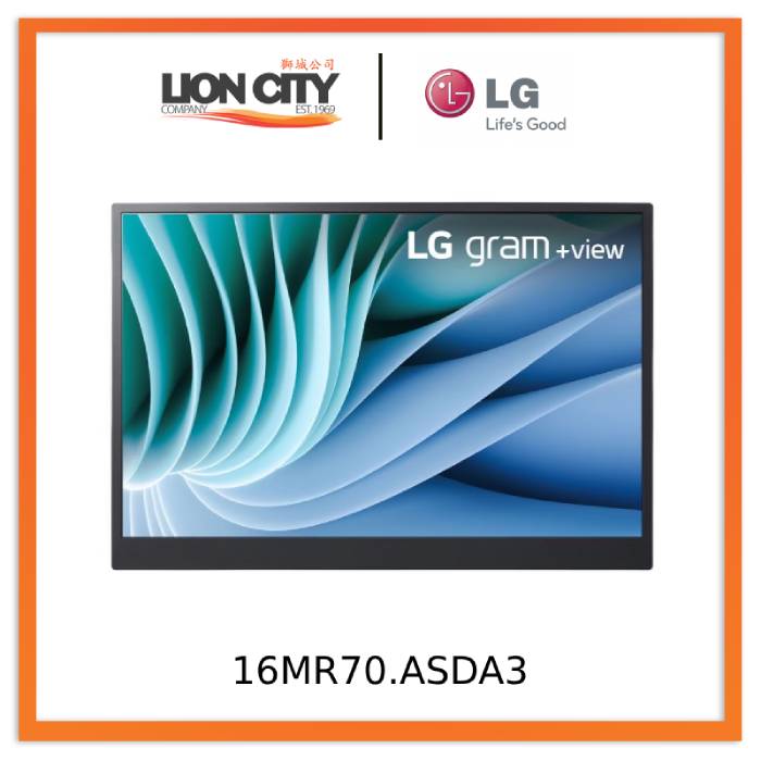 LG 16MR70.ASDA3 gram +view WQXGA (2560 x 1600) Portable IPS Display