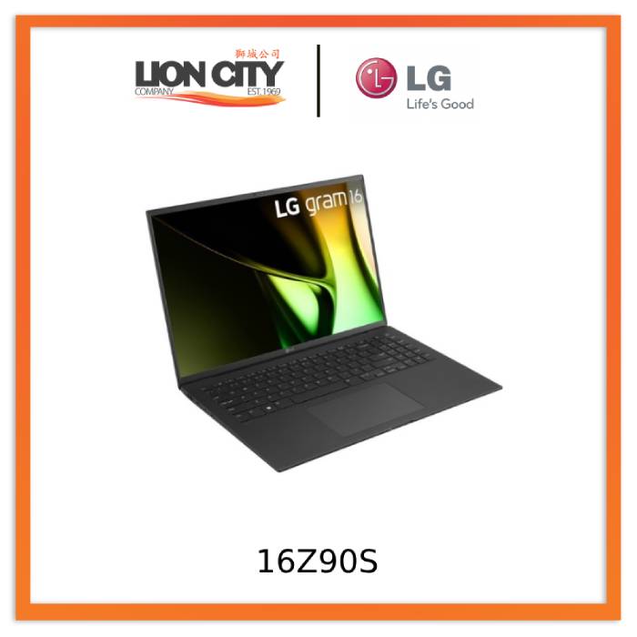 LG 16Z90S gram 16" Ultra-lightweight WQXGA Anti-glare IPS Display 512GB SSD with Intel® Core™ i7 Processor