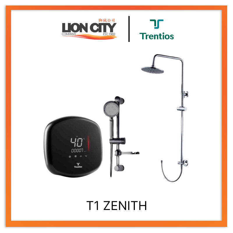 Trentios T1 ZENITH Complete With Rain Shower Set