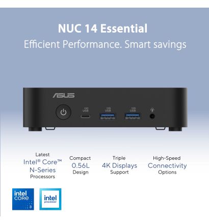 ASUS RNUC14MNK9700000 NUC 14 Special SKUS 90AR00M2-M000C0 Mini PC