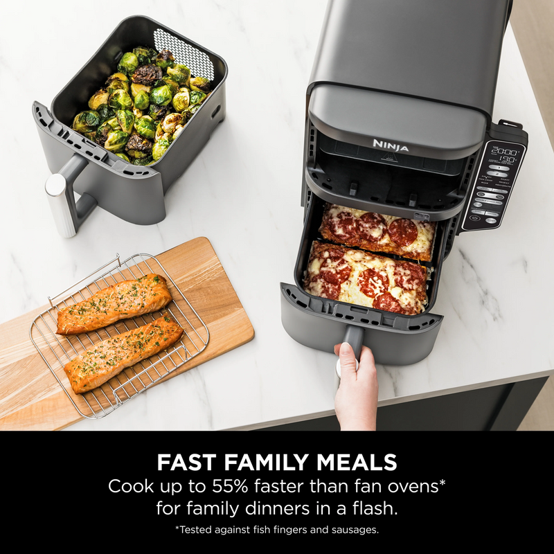 Ninja SL451SM Double Stack XL 9.5L Air Fryer