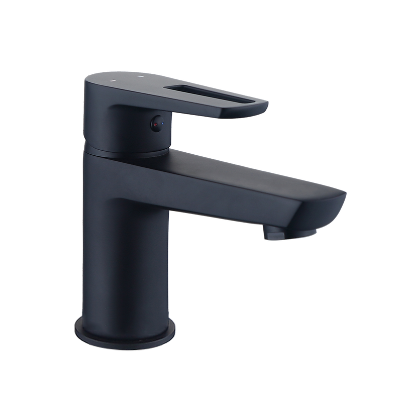Rubine STYLO 9121 BK Basin Mixer Matte Black