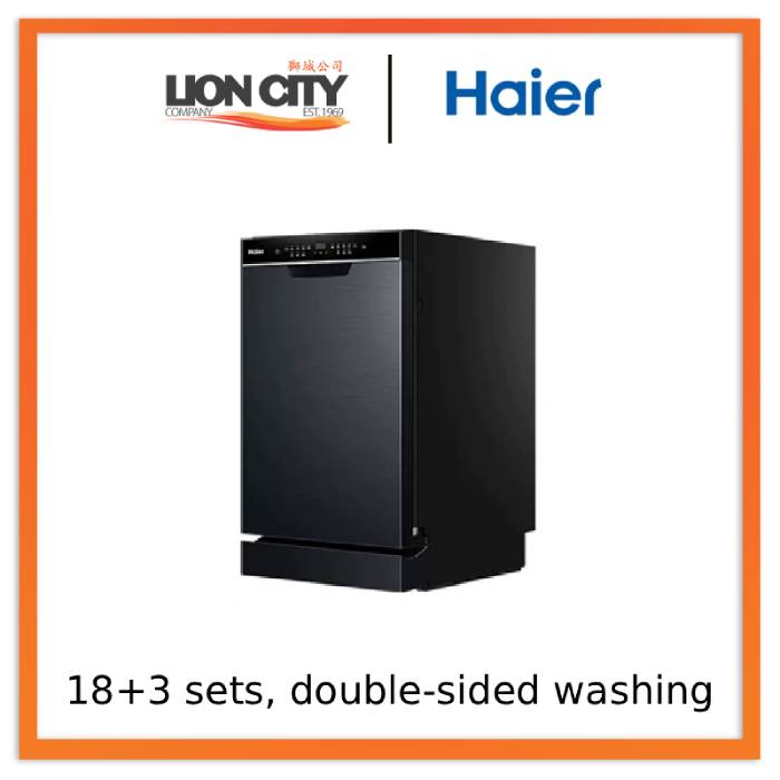 Haier X11S Double‑Sided Embedded Dishwasher with 14‑Set Snow‑White Finish
