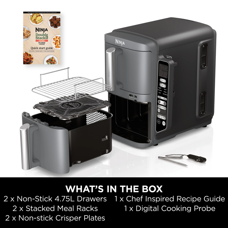 Ninja SL451SM Double Stack XL 9.5L Air Fryer
