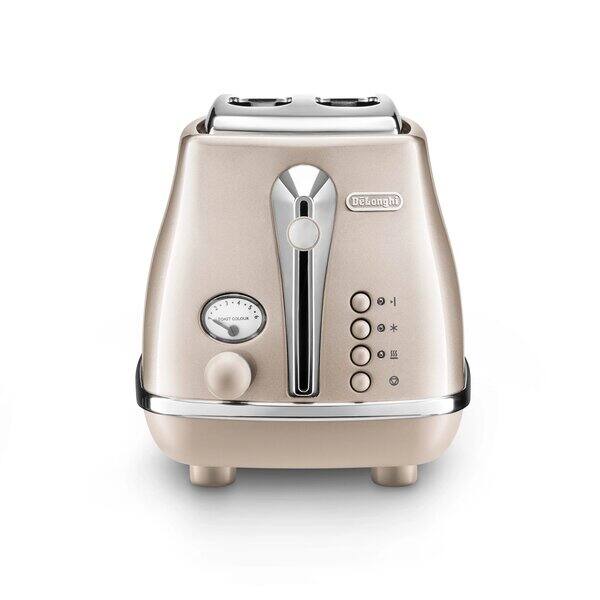 DeLonghi Icona Metallics 2-Slice Toaster CTOT2003.BG