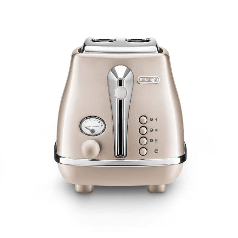 DeLonghi Icona Metallics 2-Slice Toaster CTOT2003.BG