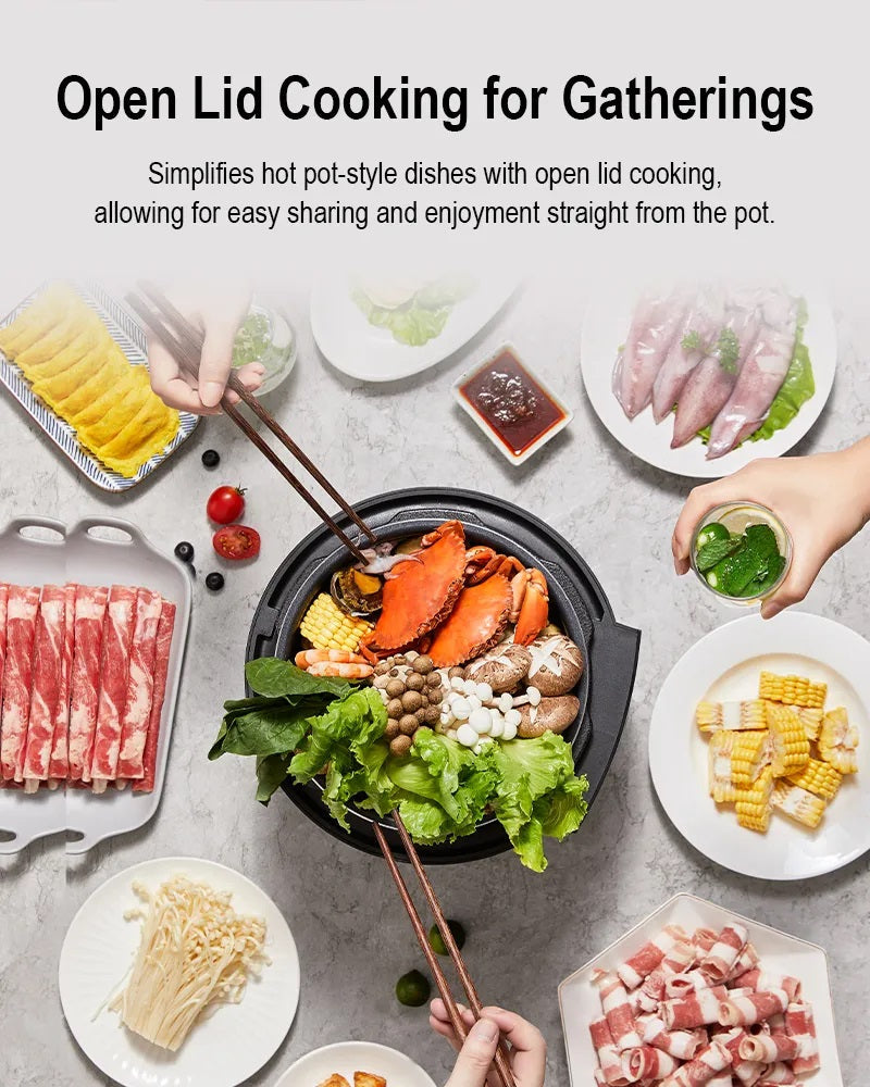 Panasonic 4L Electric Pressure Cooker with 12 Auto Menus