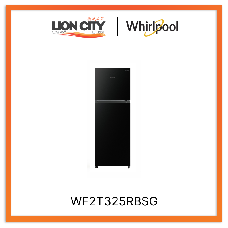 Whirlpool WF2T325RBSG 326L 2-Door Top Mount Refrigerator