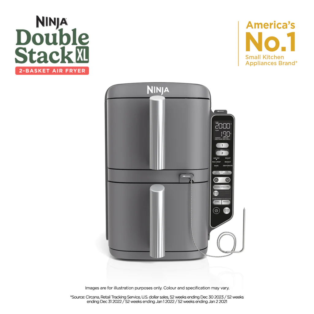 Ninja SL451SM Double Stack XL 9.5L Air Fryer