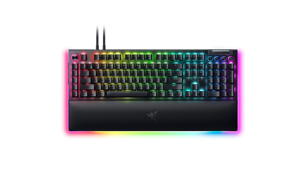 Razer BlackWidow V4 Pro Wired Mechanical Gaming Keyboard Green Switches