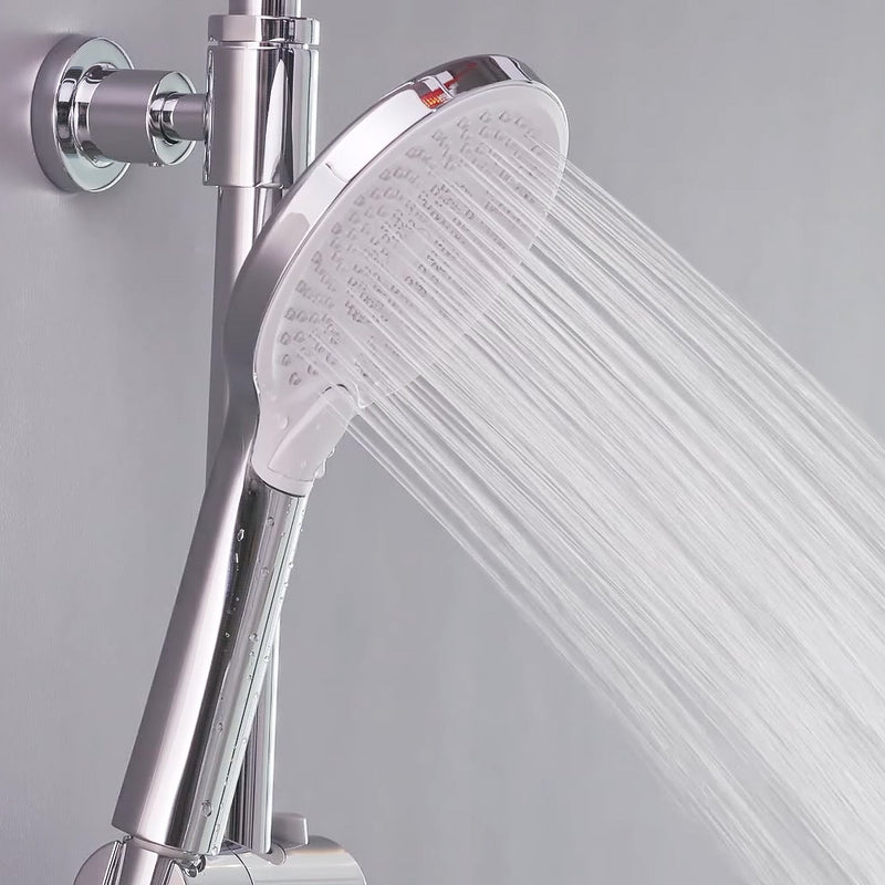 Rubine RSC-DECKOS-U2-CH Rainshower Column Mixer Chrome