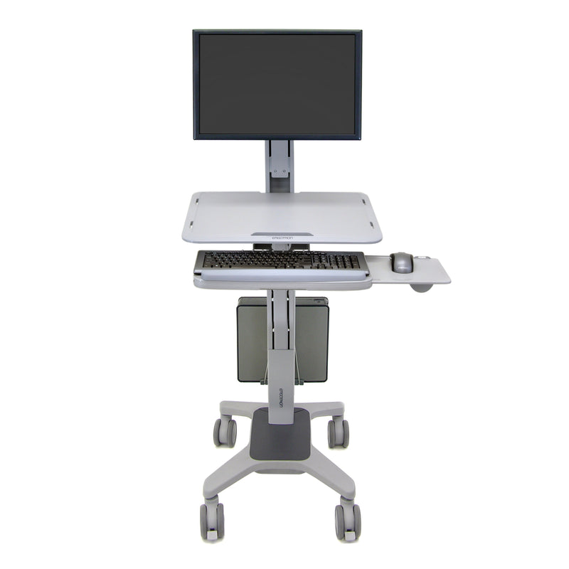 Ergotron WorkFit-C Single LD Sit-Stand Workstation 24-198-055