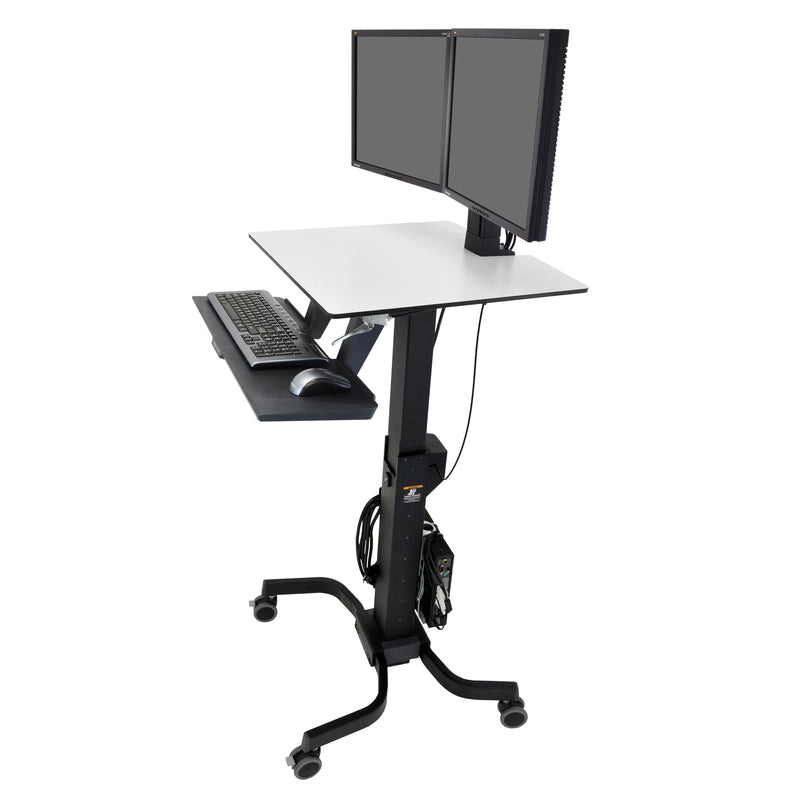 Ergotron WorkFit-C Dual Sit-Stand Workstation 24-214-085