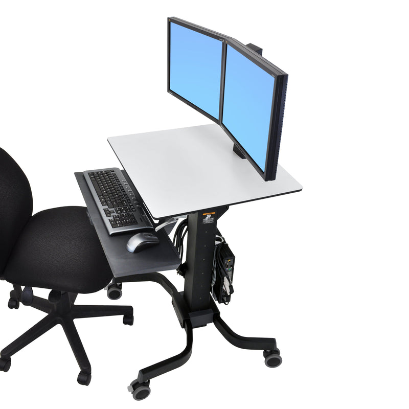 Ergotron WorkFit-C Dual Sit-Stand Workstation 24-214-085