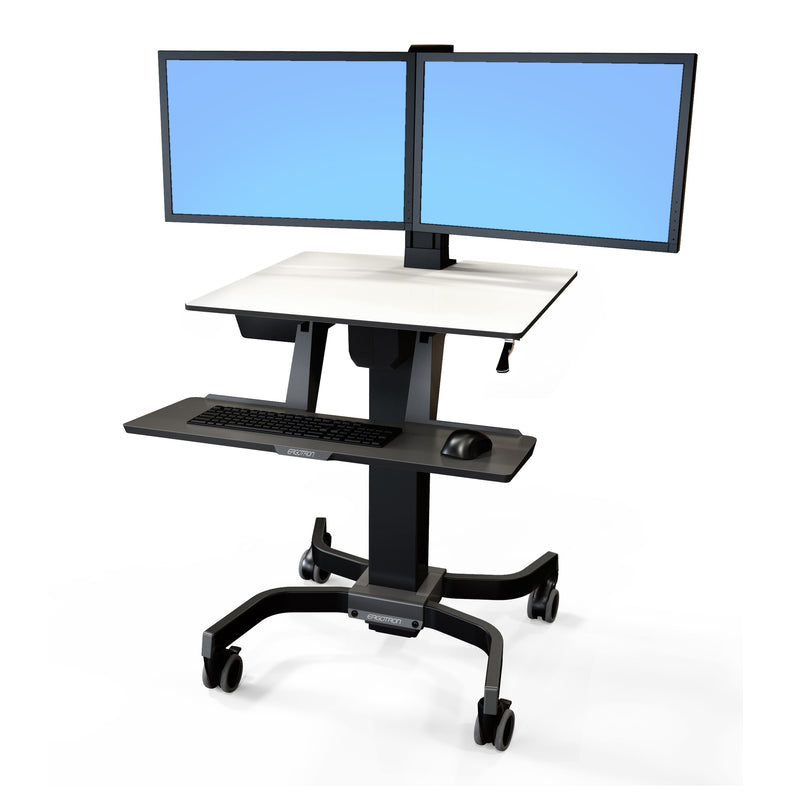 Ergotron WorkFit-C Dual Sit-Stand Workstation 24-214-085