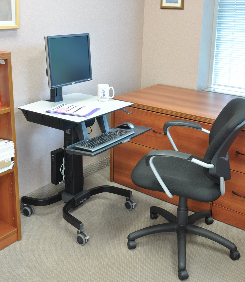 Ergotron WorkFit-C Single HD Sit-Stand Workstation 24-216-085