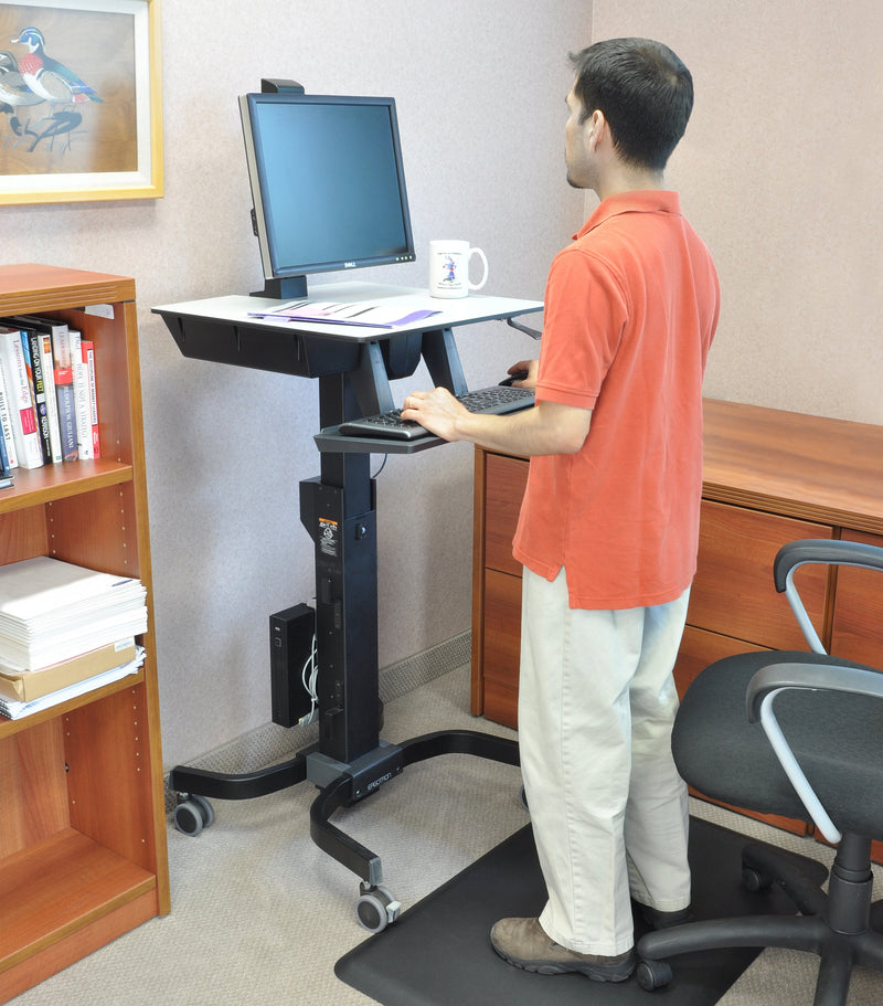 Ergotron WorkFit-C Single HD Sit-Stand Workstation 24-216-085
