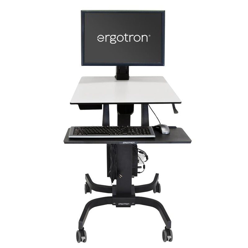 Ergotron WorkFit-C Single HD Sit-Stand Workstation 24-216-085