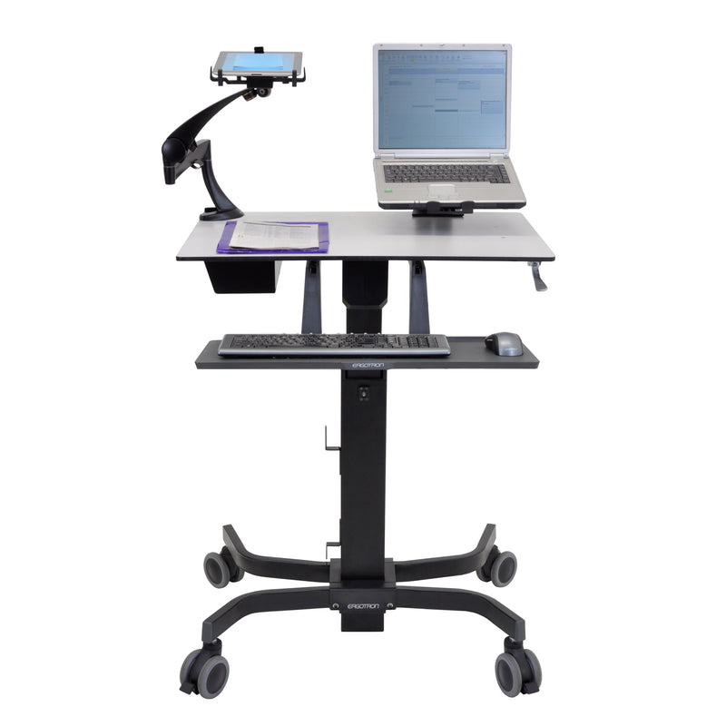 Ergotron TeachWell Mobile Digital Workspace Graphite Grey 24-220-055