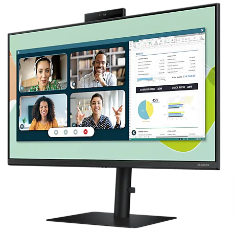 Samsung LS24A400VEEXXY 24" S40A Webcam Business Monitor