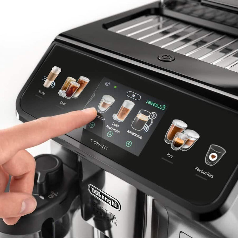 DeLonghi Eletta Explore Automatic Coffee Maker ECAM450.65.S EX:4