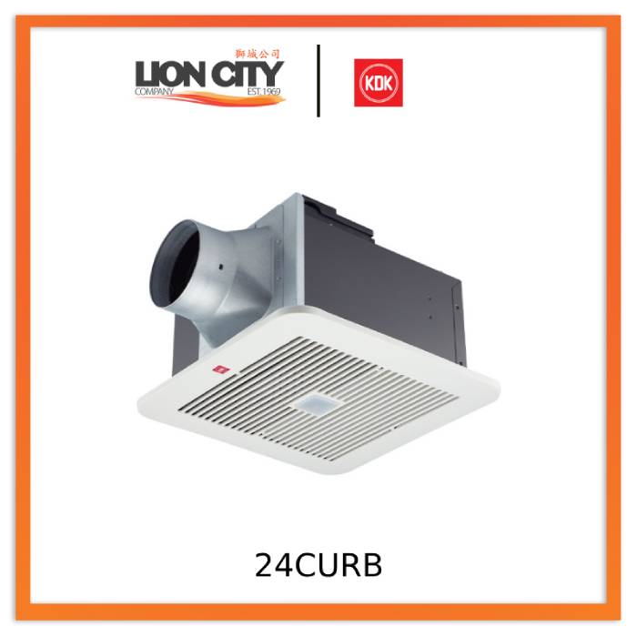 KDK 24CURB  Ceiling Mount V-fan - Lion City Company