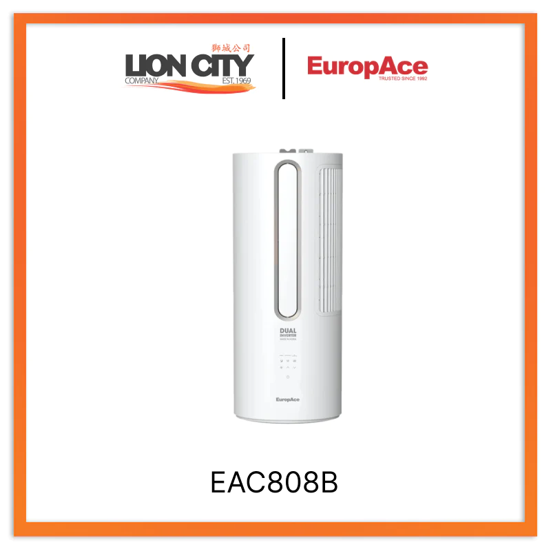 EuropAce Eac808B 8,000Btu Casement Aircon