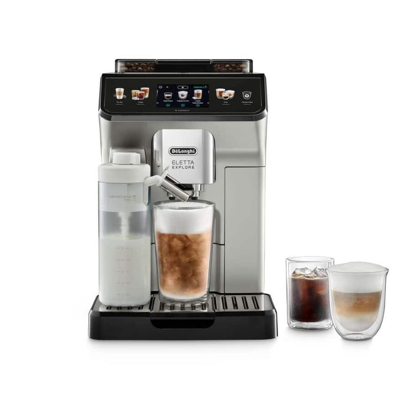 DeLonghi Eletta Explore Automatic Coffee Maker ECAM450.65.S EX:4