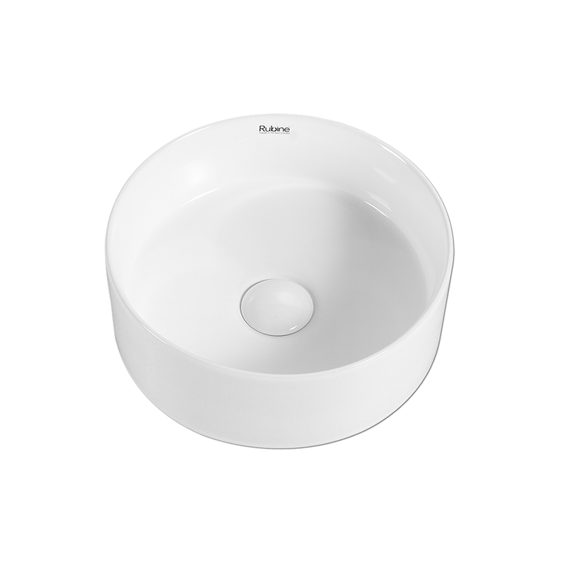 Rubine SPIN 30 Ceramic Basin Gloss White