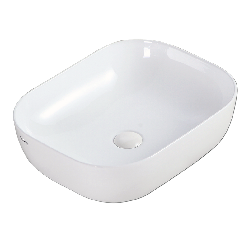 Rubine EVEA 50 Ceramic Basin Gloss White