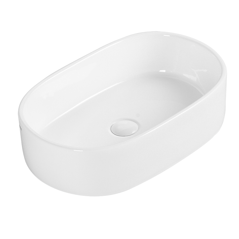 Rubine EVEA 55 Ceramic Basin Gloss White