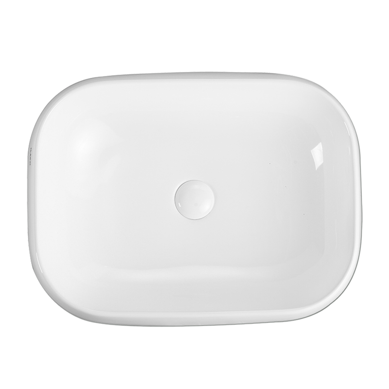 Rubine EVEA 56 Ceramic Basin Gloss White
