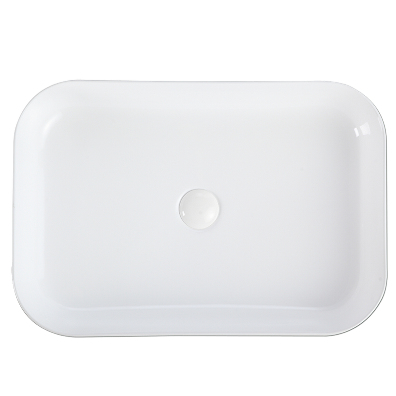 Rubine EVEA 60 Ceramic Basin Gloss White