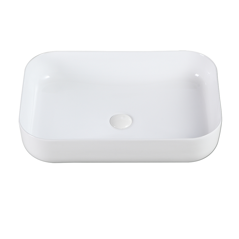 Rubine EVEA 60 Ceramic Basin Gloss White