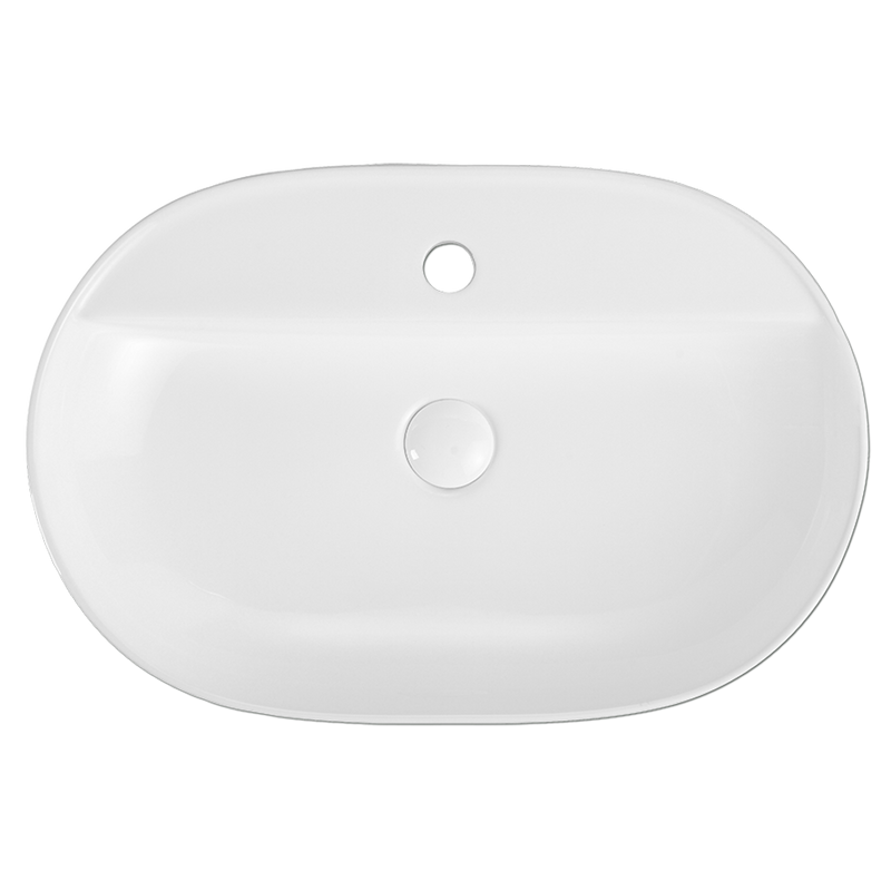 Rubine EVEA 60M Ceramic Basin Gloss White