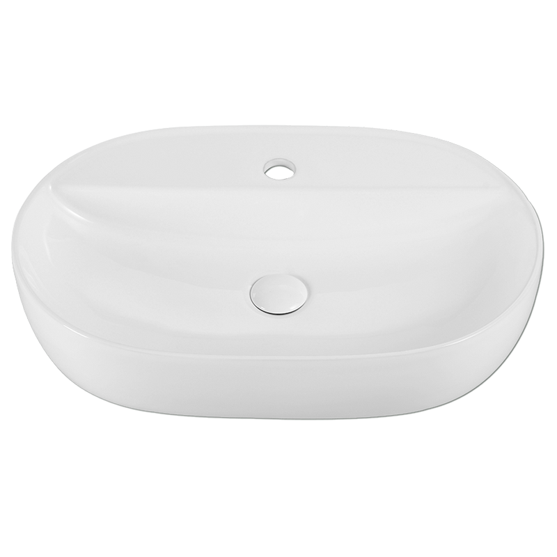 Rubine EVEA 60M Ceramic Basin Gloss White