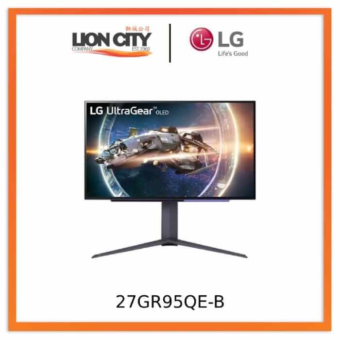 LG 27GR95QE-B 27'' UltraGear™ OLED Gaming Monitor QHD with 240Hz