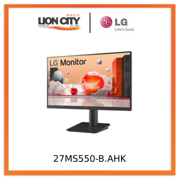 LG 27" 27MS550-B.AHK Full HD IPS Monitor with AMD FreeSync™