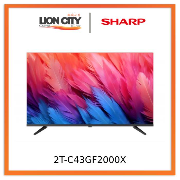 Sharp 2T-C43GF2000X 43 Inch Easy Smart TV